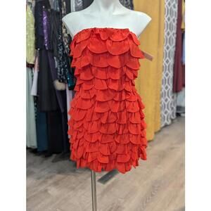 Leifsdottir Silk Strapless Dress